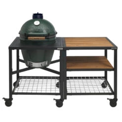 Big Green Egg Modular Outdoor Workspace Compleet Systeem Acacia Incl. Medium Barbecue