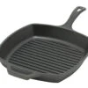 Lodge Logic Vierkante Grillpan 26 Cm Gietijzer Zwart
