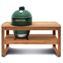 Big Green Egg Acacia Table Incl. Nest En Large Barbecue 150 X 60 X 80 Cm