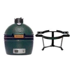 Big Green Egg MiniMax Barbecue ø 33 Cm Keramiek Groen Met Portable Nest