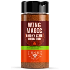 Fire&Smoke Wing Magic Smoky Lime Wing Rub 8.5 Oz