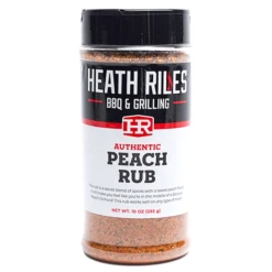 Heath BBQ Riles Peach Rub 10 Oz