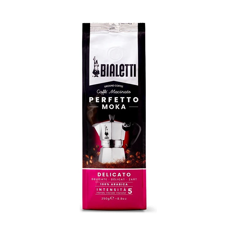 Bialetti Gemalen Koffie Moka Delicato 250 Gram