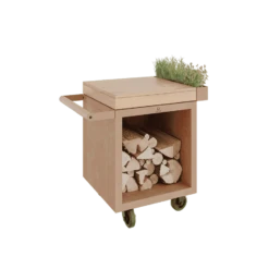 OFYR Mise En Place Table Corten 65 PRO Teakhout