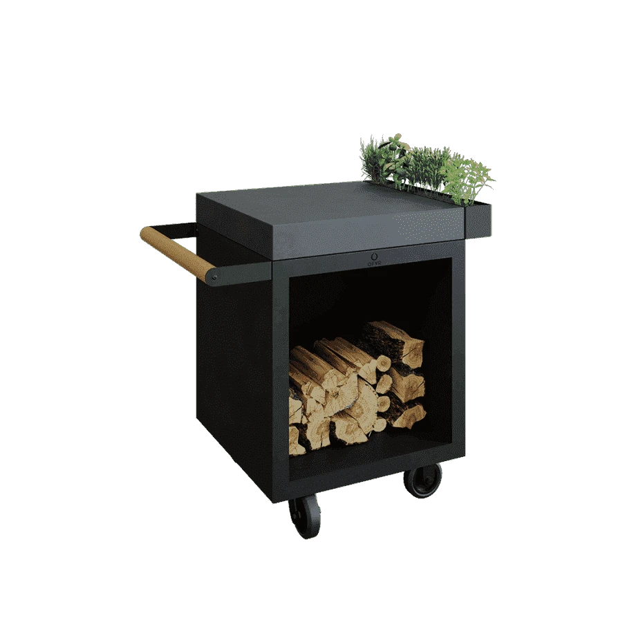 OFYR Mise En Place Table Black 65 PRO Donkergrijs Keramiek