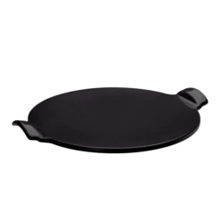 Emile Henry Pizzasteen ø 37 Cm Keramiek Fusain