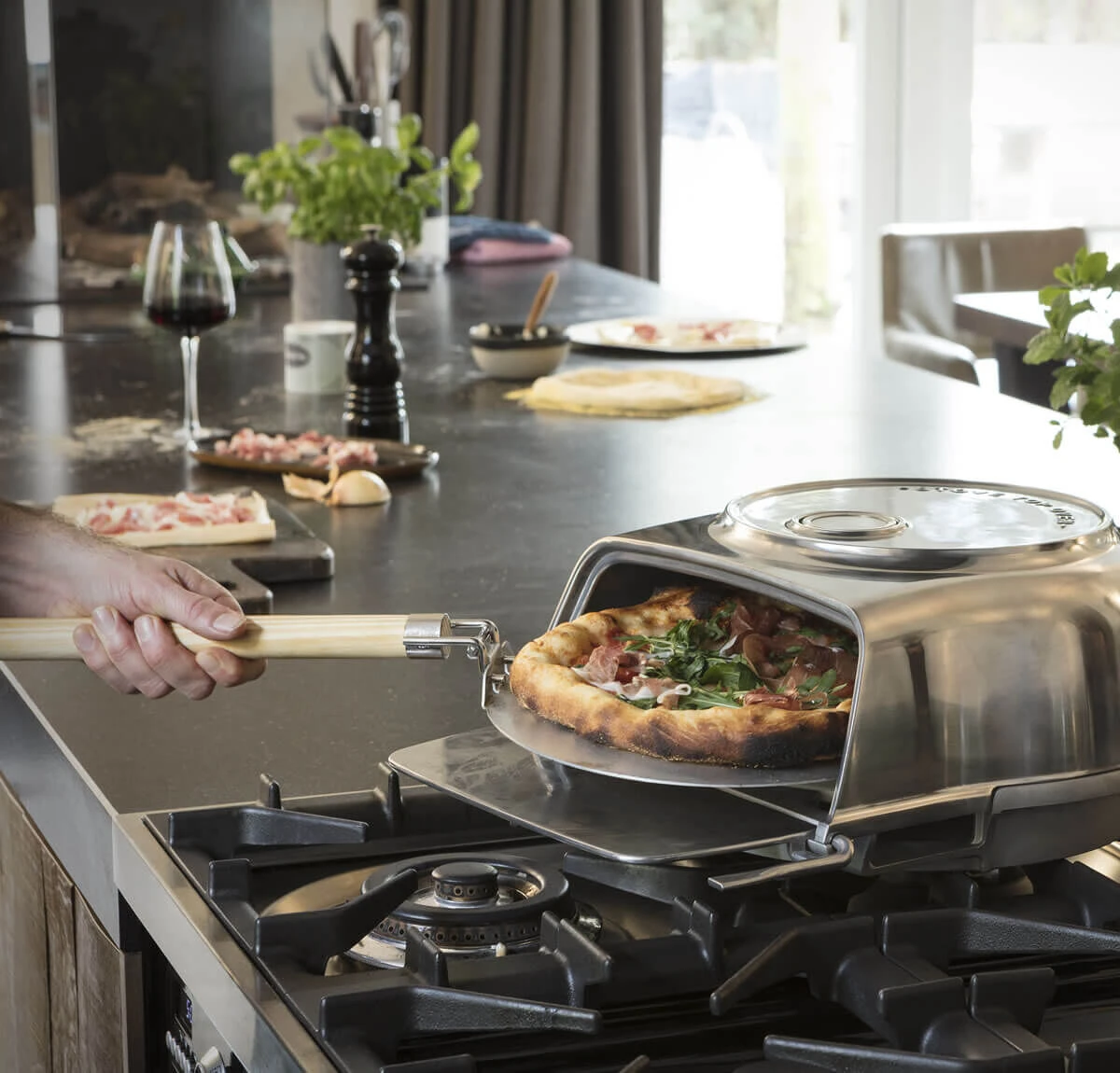 Oldenhof Fernus Stovetop Pizzaoven Rvs - Image 7